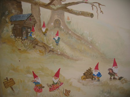 Kabouterkamer a la Rien Poortvliet